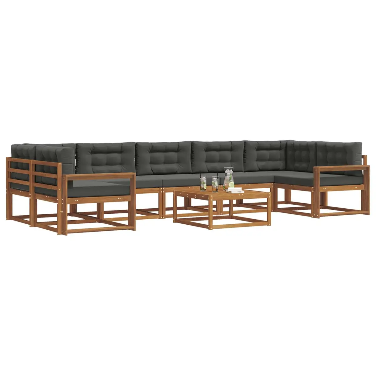 Modular Outdoor Sectional Sofa Set