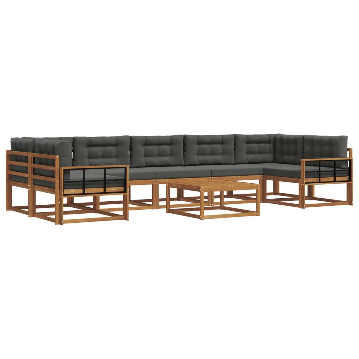 8-Piece Modular Outdoor Sectional Set