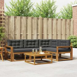 Specifications of 5-Piece Outdoor Sofa Set with Cushions
