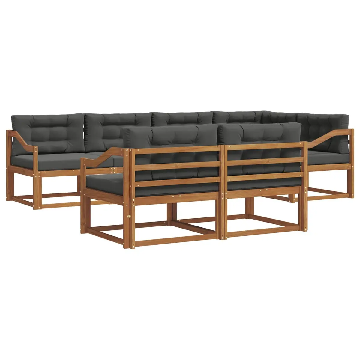 7-Piece Outdoor Sectional Sofa Set