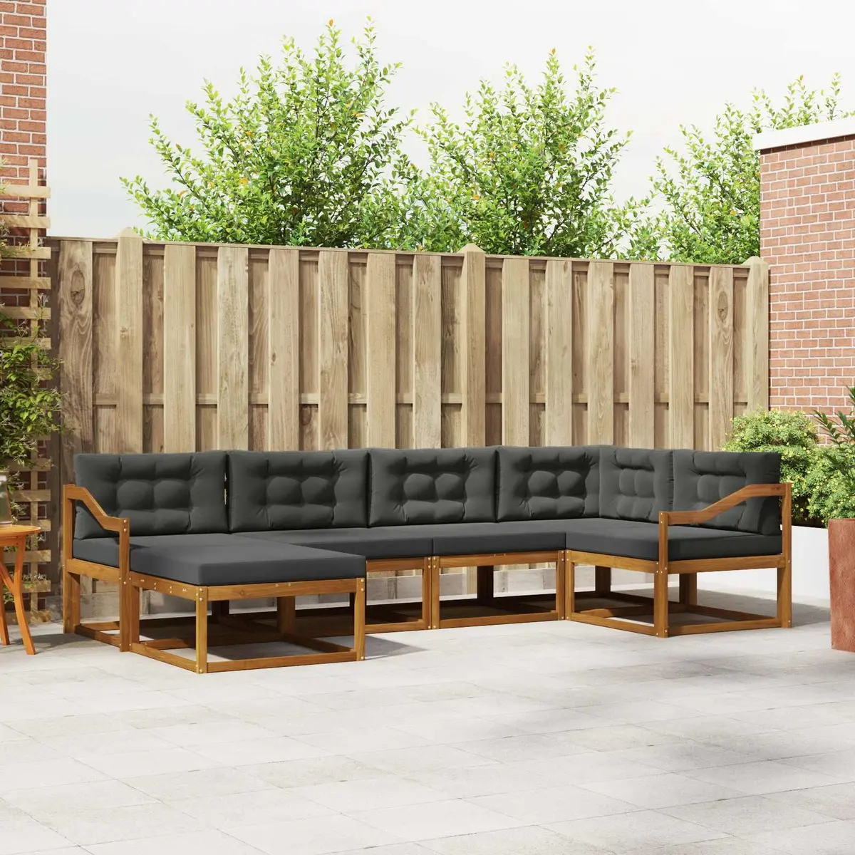 Outdoor Sofa Set Garden Patio Furniture 6 Piece