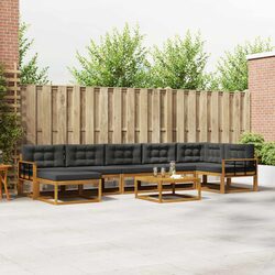 8-Piece Outdoor Sectional Sofa Set: Dimensions & Details