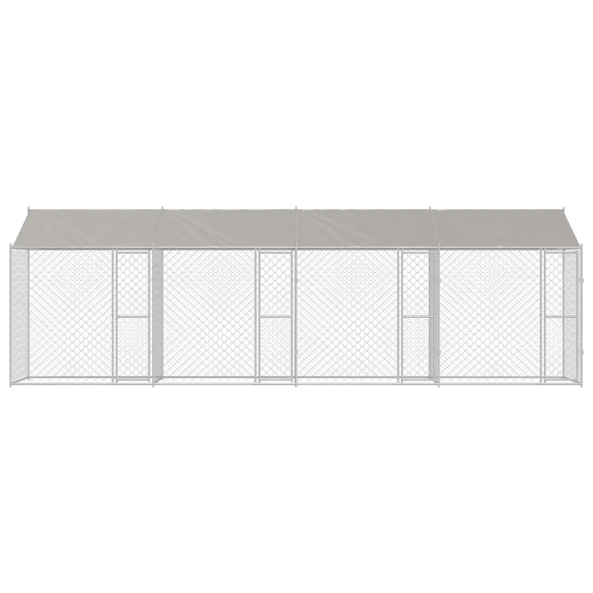 Dog Cage with Roof for Large Breeds