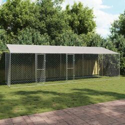 Specifications of Large Dog Cage with Roof 800 x 200 x 256 cm