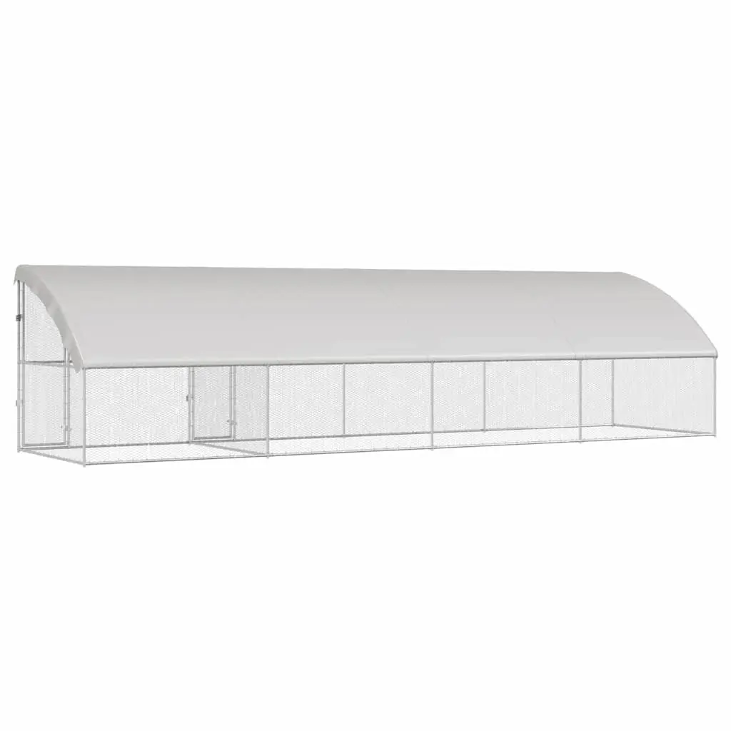 Galvanised Steel Chicken Cage