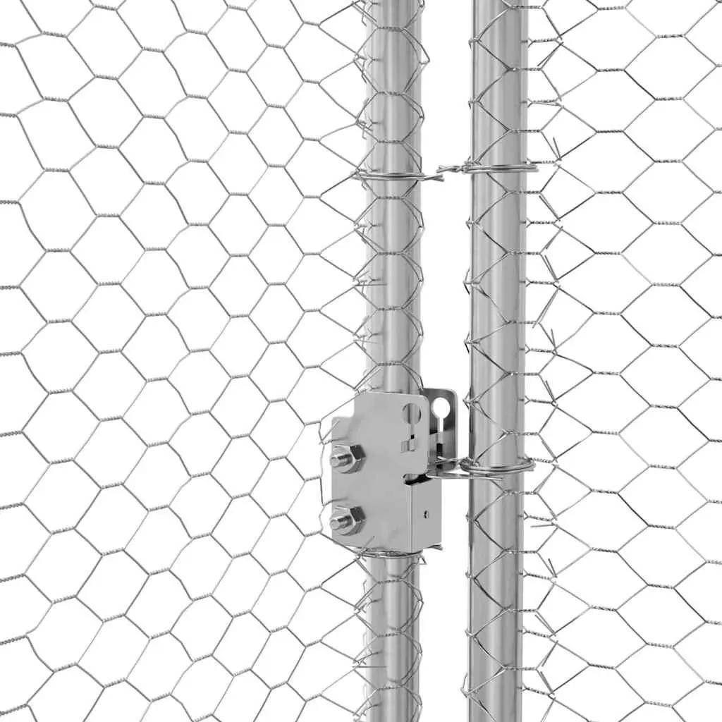 Galvanised Steel Chicken Cage
