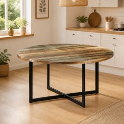 Dining Table Specifications: 150x75 cm Reclaimed Wood