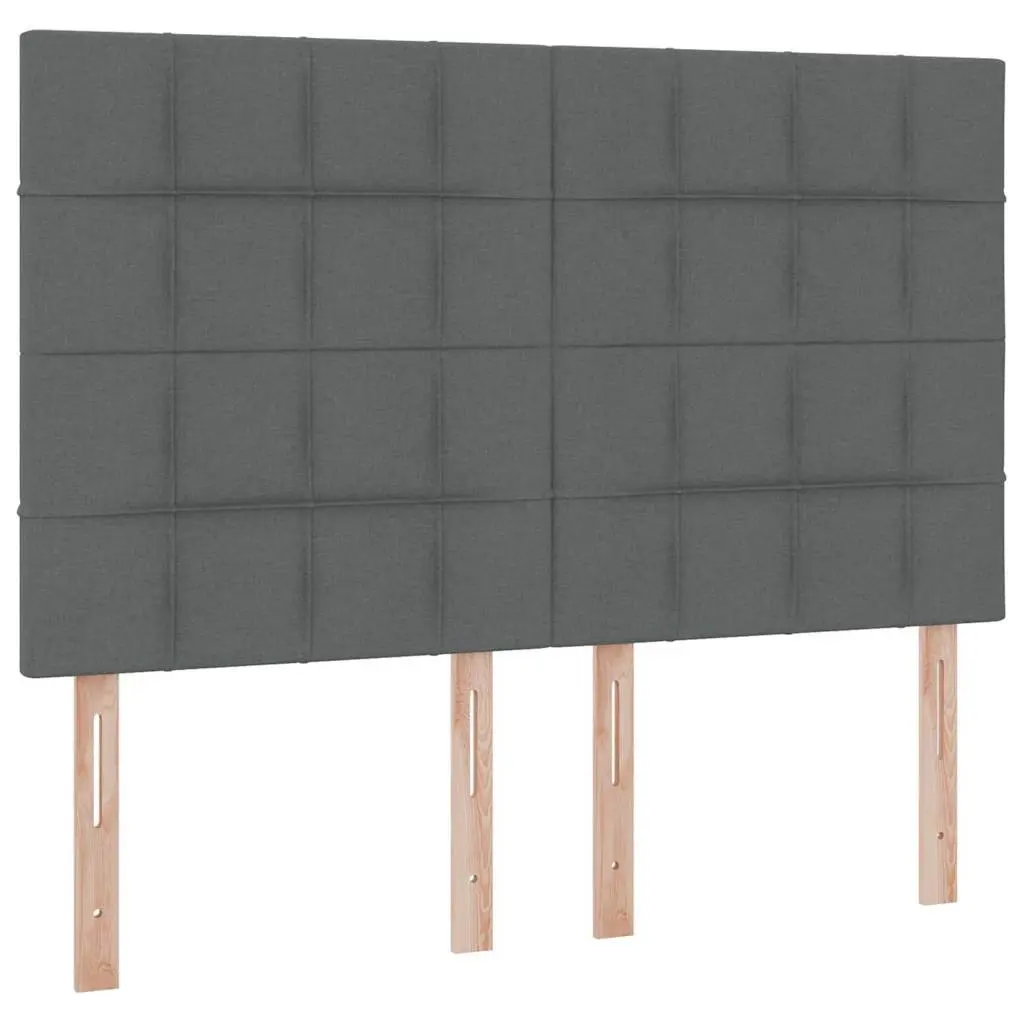 Grey Hydraulic Lift Storage Bed 153 x 203 cm