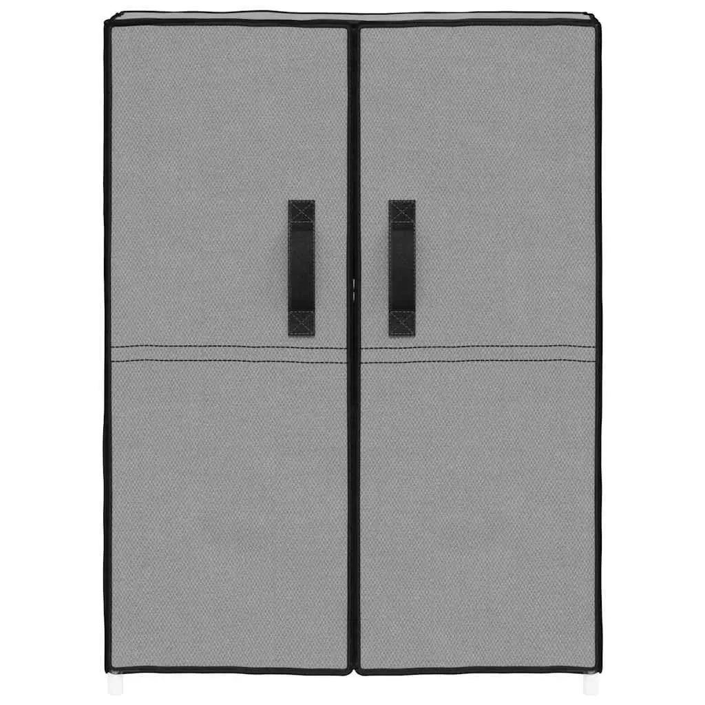 Shoe Cabinet 5-Tier Grey Fabric Storage Organiser Rack Shelves