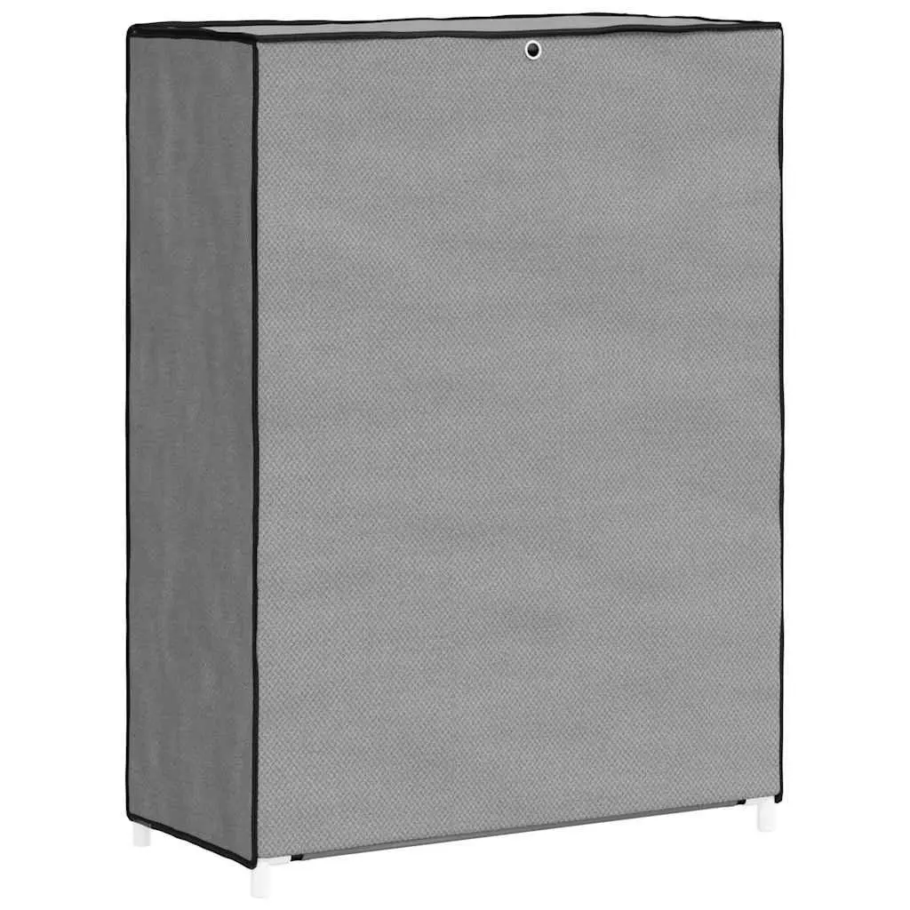 Shoe Cabinet 5-Tier Grey Fabric Storage Organiser Rack Shelves