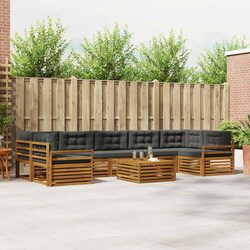 Specifications of 8-Piece Outdoor Sofa Set