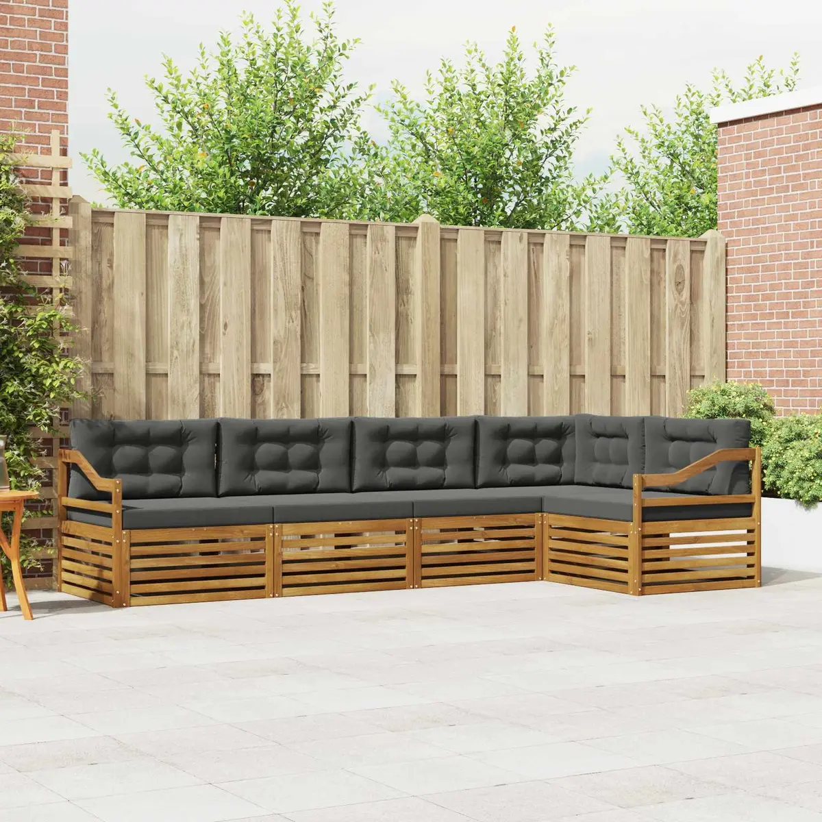 Outdoor Sofa Set 5 Piece Garden Furniture Patio Lounge Seating