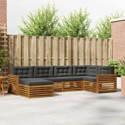 Specifications for 6-Piece Outdoor Sofa Set with Cushions
