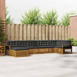 Specifications of 7 Piece Outdoor Sofa Set in Acacia Wood