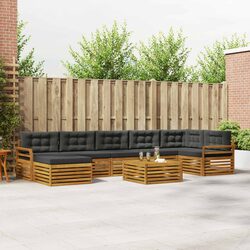 Outdoor Modular Sectional Sofa Set 8-Piece Specifications