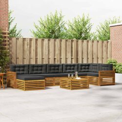 Specifications of 8-Piece Modular Outdoor Sofa Set