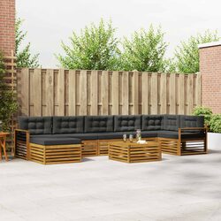 8-Piece Outdoor Sectional Sofa Set with Cushions Specs