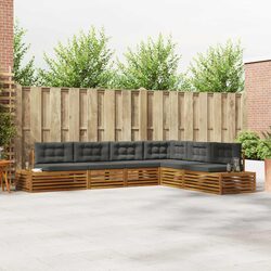 Specifications of 6-Piece Brown Outdoor Sofa Set