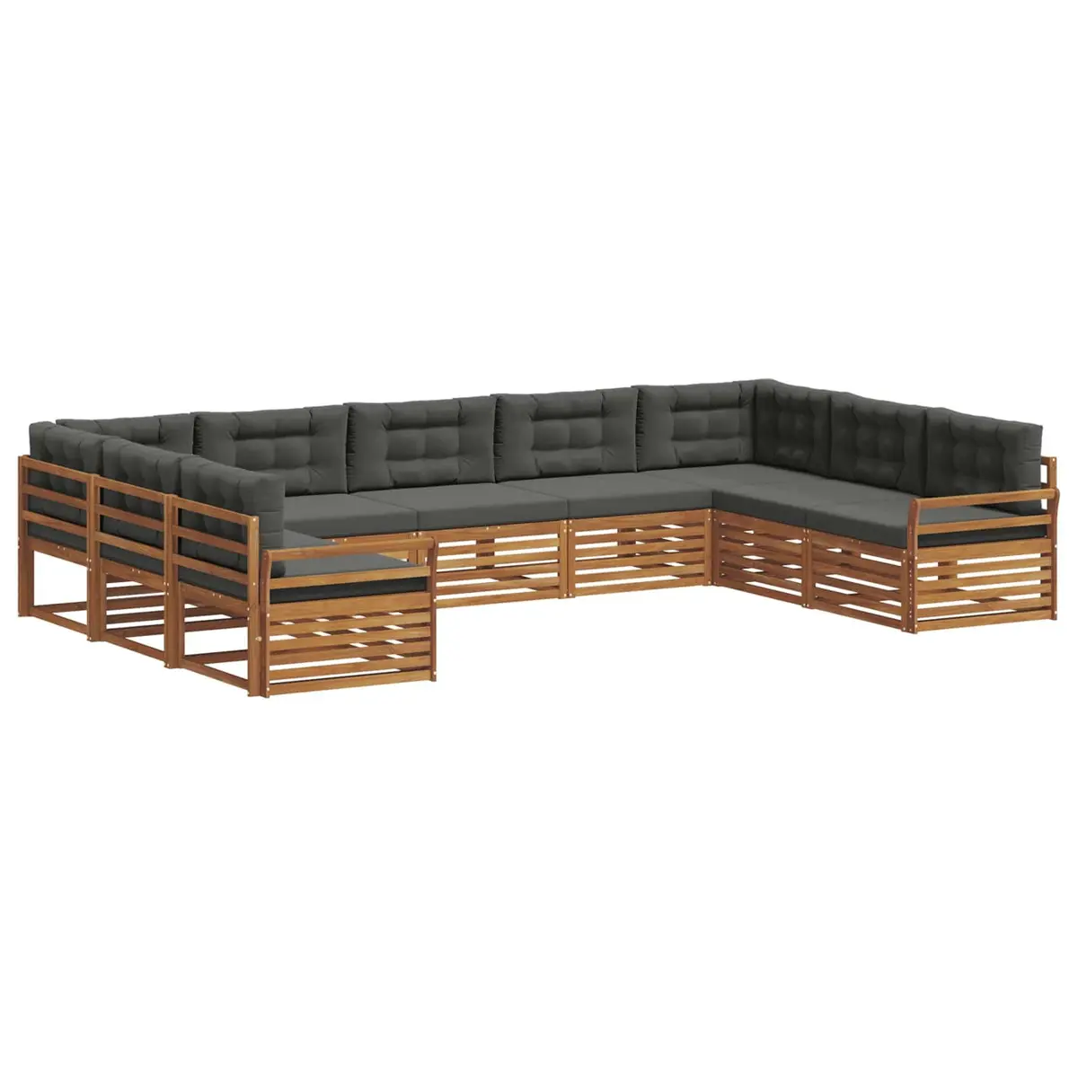 9-Piece Modular Outdoor Sofa Set