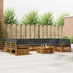 Specifications of 10-Piece Modular Outdoor Sofa Set