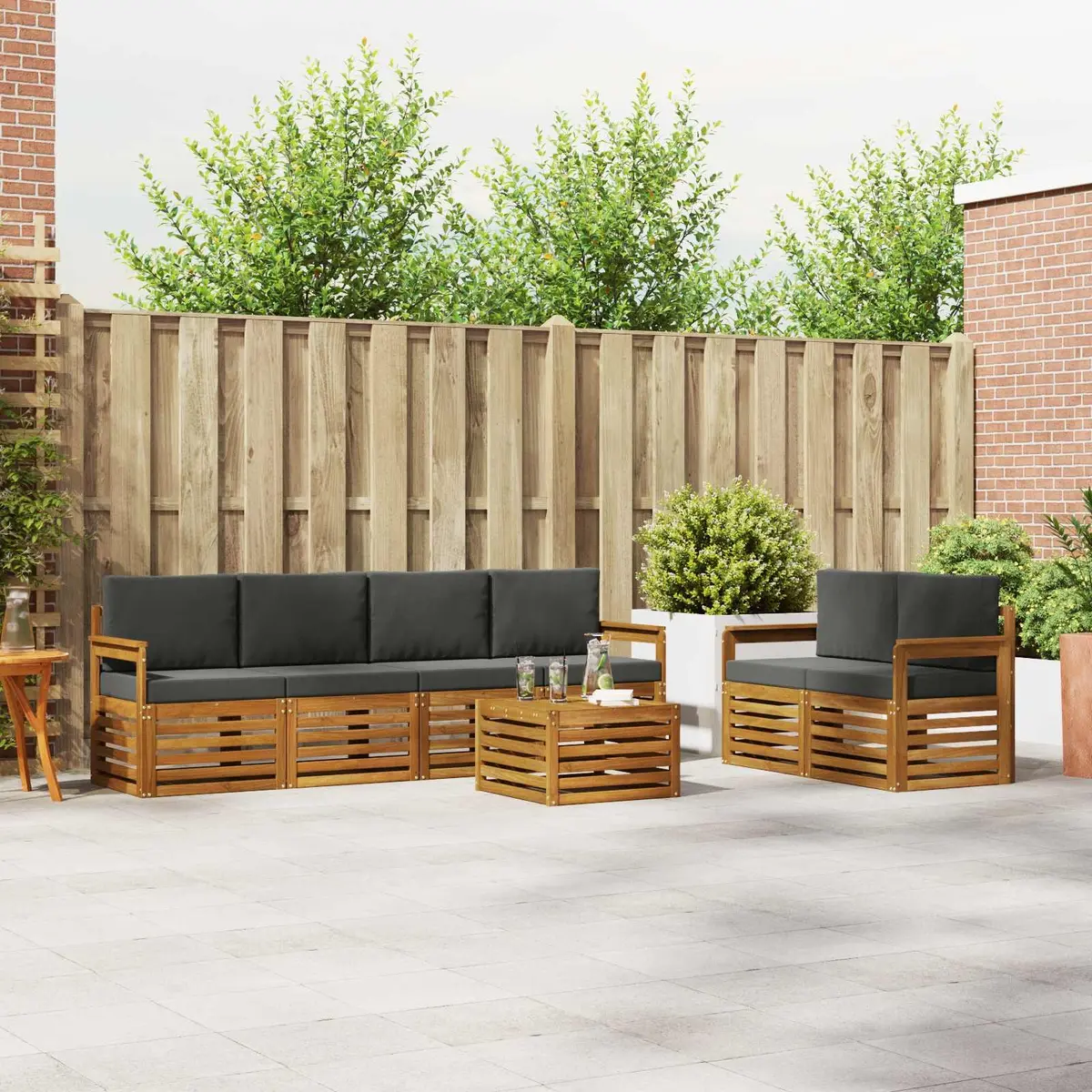7-Piece Modular Outdoor Sofa Set