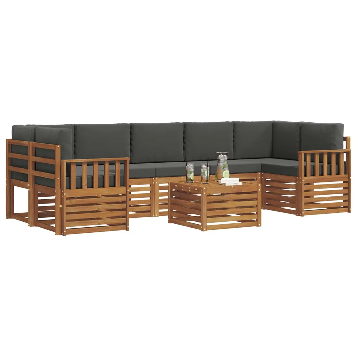 8-Piece Garden Sofa Set
