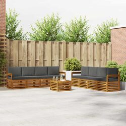 Specifications of 9-Piece Modular Outdoor Sofa Set
