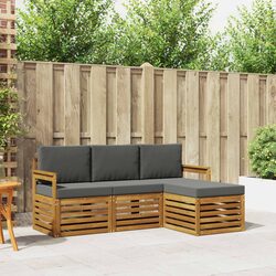 Specifications of 4-Piece Outdoor Sofa Set