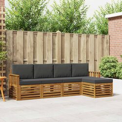 Specifications of 5-Piece Modular Outdoor Sofa Set