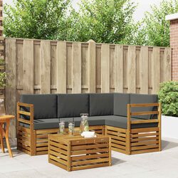 Outdoor Sectional Sofa Set: 5-Piece Modular Dimensions