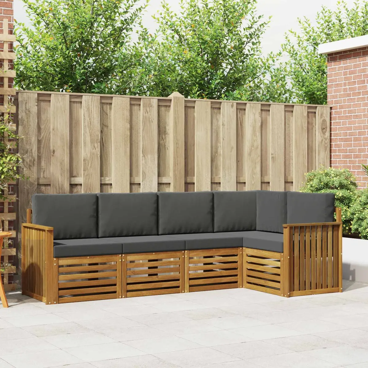 5-Piece Outdoor Sectional Sofa Set