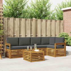 Outdoor Sectional Sofa Set Specs: 6-Piece Modular Design