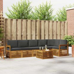 Factual Overview: 7-Piece Outdoor Sectional Sofa Set