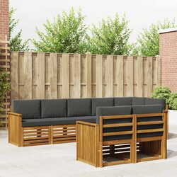 Specifications of the 8-Piece Modular Outdoor Sofa Set