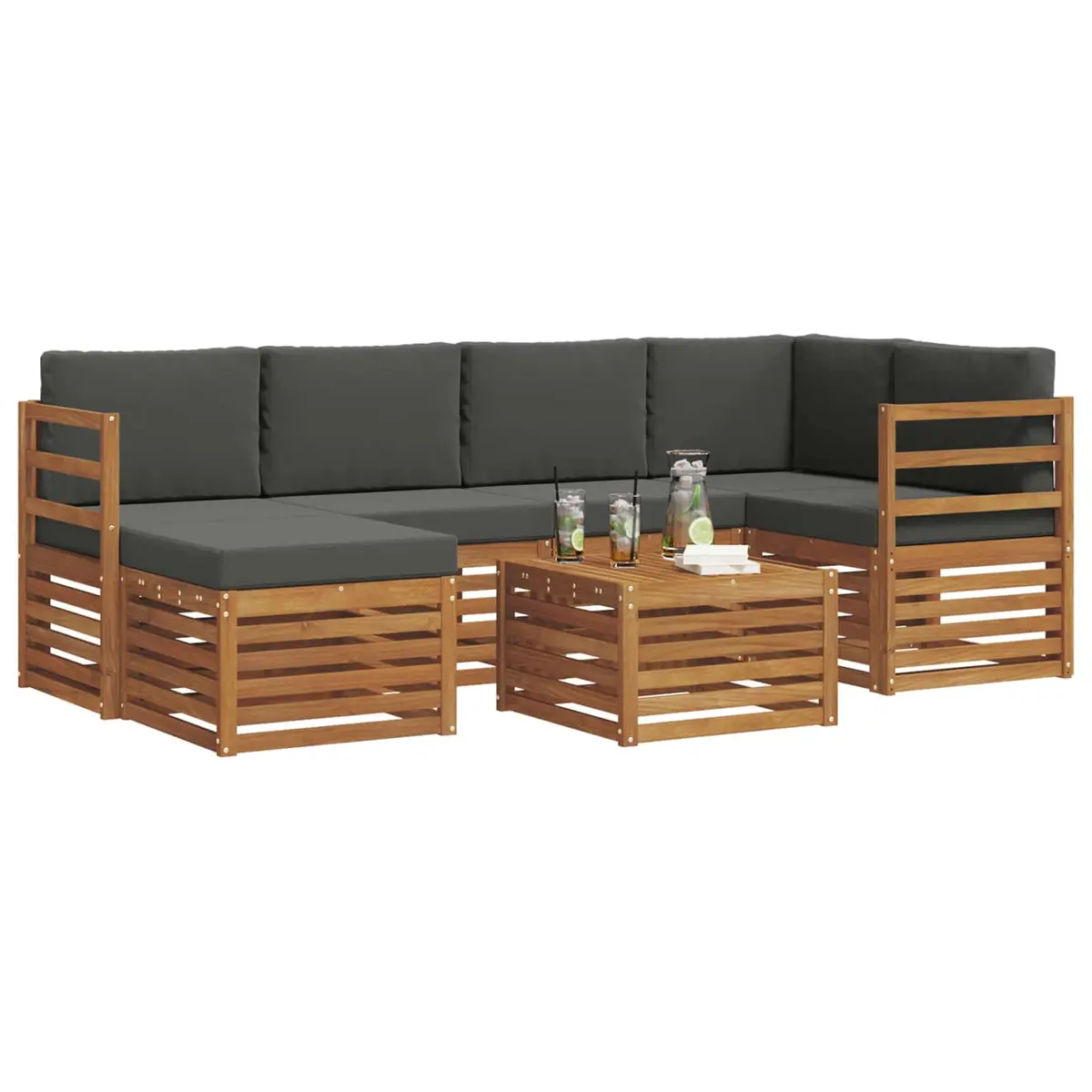 7-Piece Sectional Sofa Set