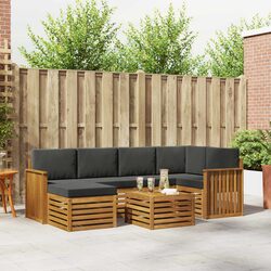 7-Piece Modular Sofa Set Specifications for Outdoor Use