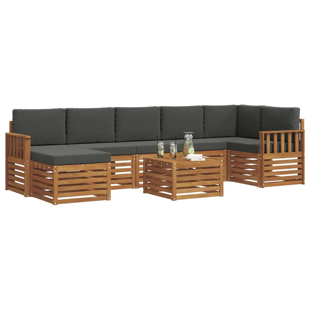 8-Piece Outdoor Sofa Set