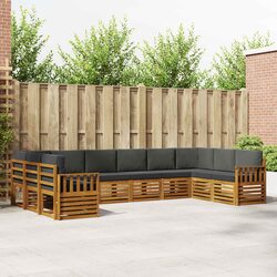 Outdoor Sectional Sofa Set: 10-Piece Modular Lounge Furniture
