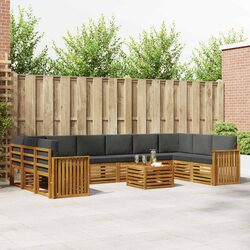 Specifications for 11 Piece Modular Outdoor Sofa Set