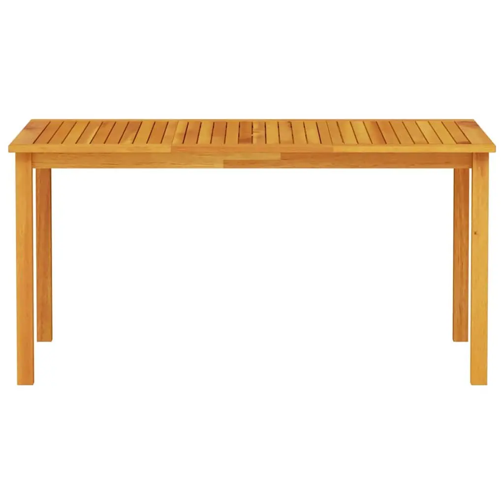 5-Piece Acacia Wood Garden Dining Set with Chairs