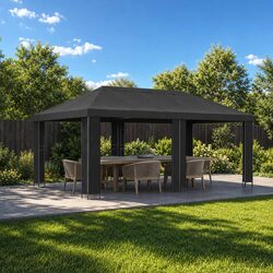 Specifications of 6 x 3 m Anthracite Outdoor Gazebo