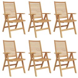 Folding Outdoor Chair Specifications: Teak Wood and Dimensions