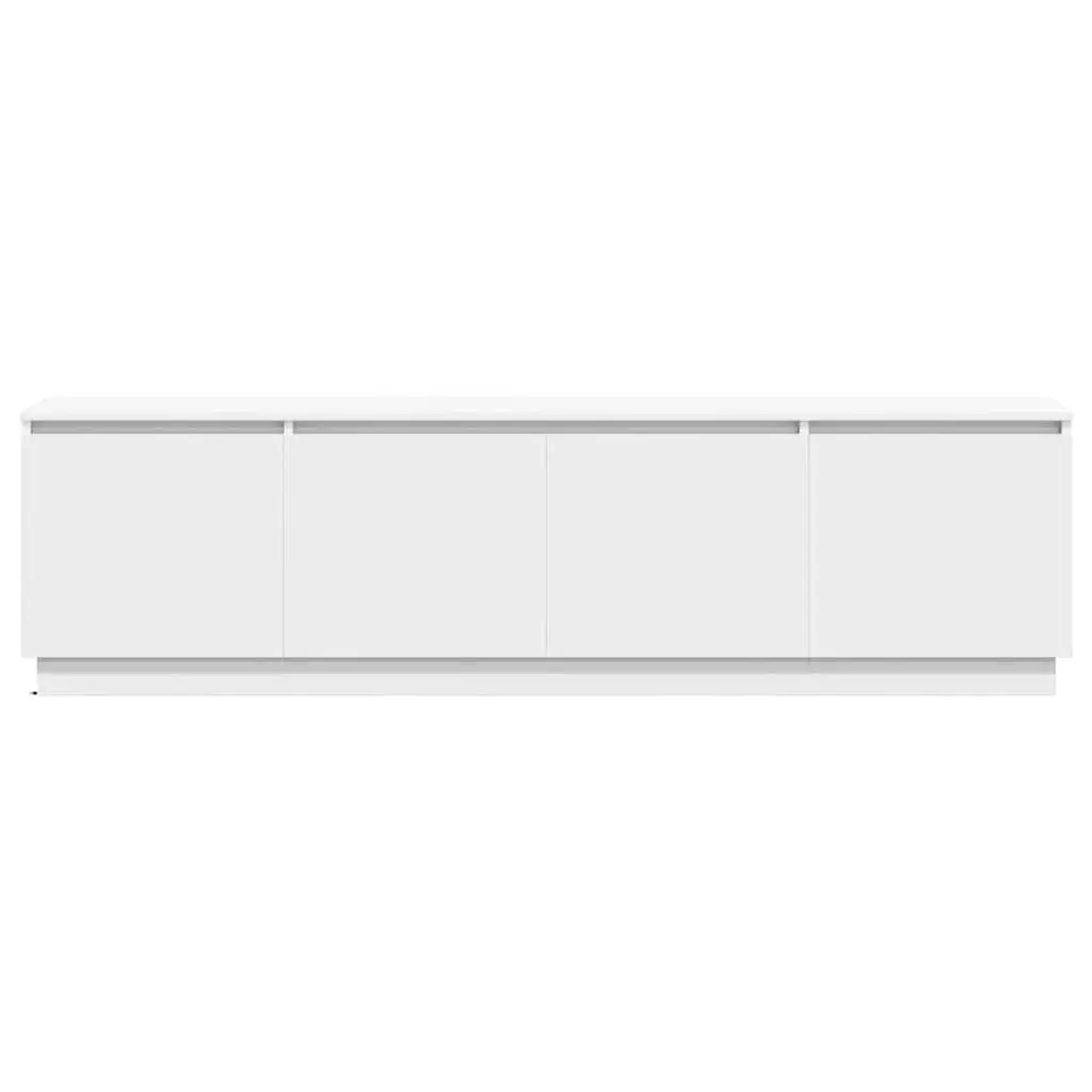 TV Cabinet for Living Room 180x38x49cm LED Storage Unit Engineered Wood