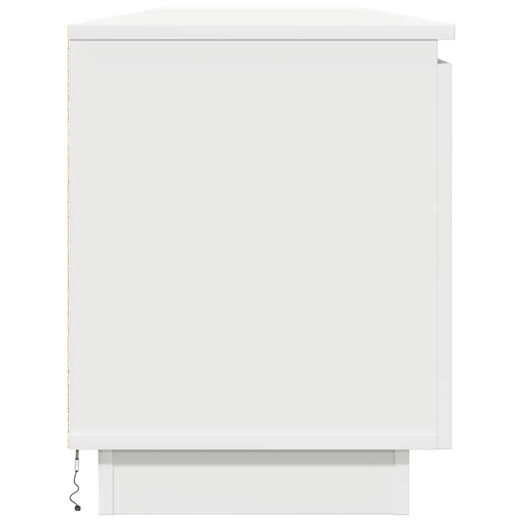 TV Cabinet for Living Room 180x38x49cm LED Storage Unit Engineered Wood