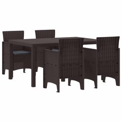 Specifications of the 5-Piece Garden Dining Set