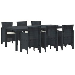 Specifications of 7-Piece Anthracite Garden Dining Set