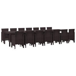 Specifications for 15-Piece Garden Dining Set