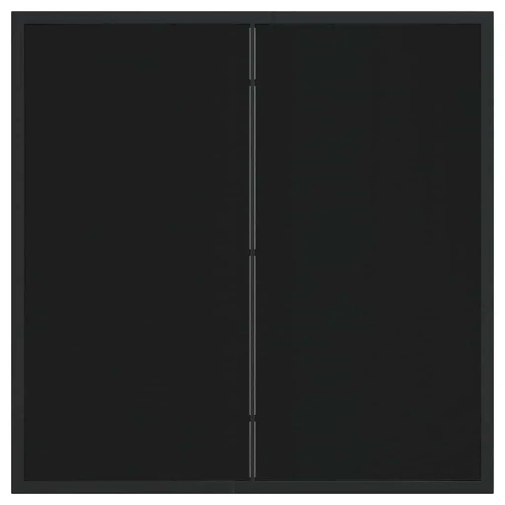 Garden Dining Set Outdoor Furniture 5 Piece Black Grey Rattan Steel Chairs