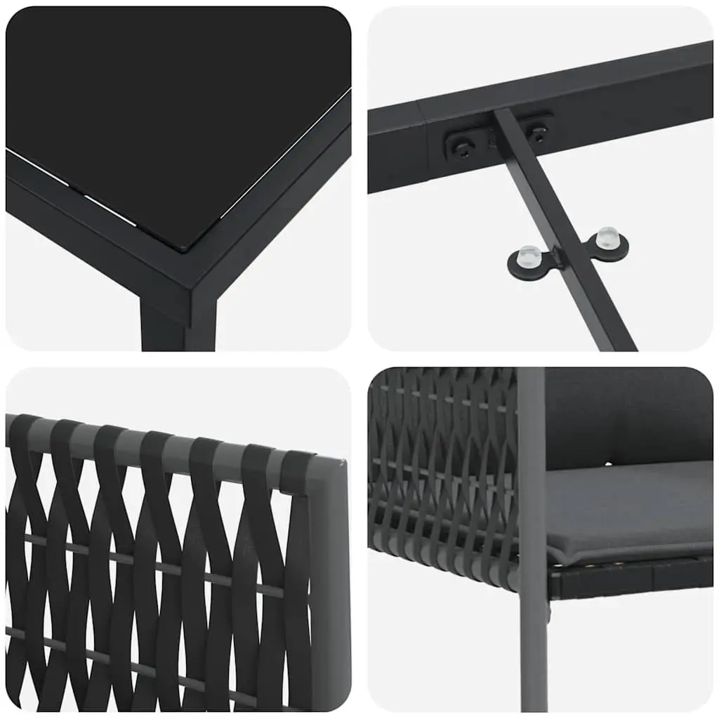 5-Piece Outdoor Garden Dining Set