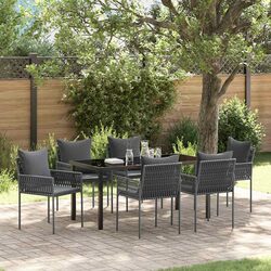 Garden Dining Set Specifications: 7 Piece Outdoor Furniture